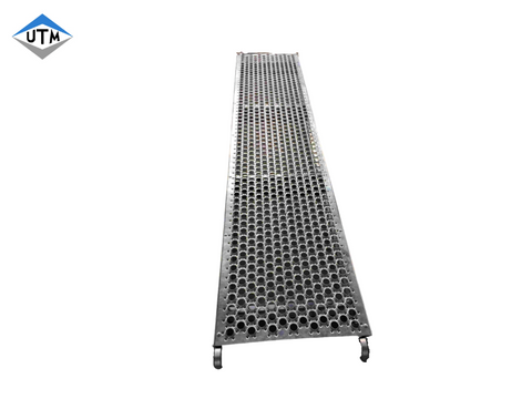 Ponteggio O3 Asse in alluminio resistente alle intemperie con fori