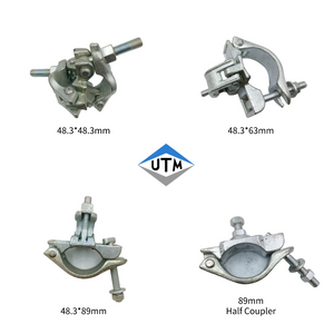 EN74 استاندارد داربست قطره ای فورج شده آمریکایی کوپلر دوبل
