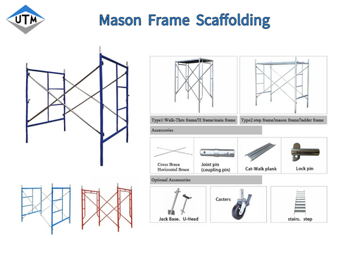 Mason steigerframe H-frame steigers