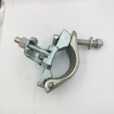 Morsetto doppio accoppiatore forgiato a caduta per impalcature di tipo americano 48,3 * 89 mm