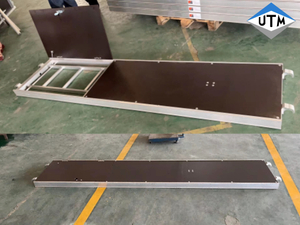 Trapdoor ile Al&uuml;minyum Kontrplak İskele Kalası