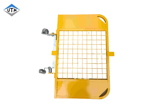 Cancello di accesso alla scala a molla di sicurezza per ponteggi