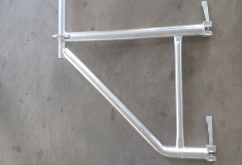 Staffa laterale Ringlock per impalcature a 1 scheda / 2 schede / 3 schede