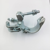 Accoppiatore ad angolo retto per ponteggi doppio accoppiatore forgiato tipo britannico 48,3 * 60,3 mm