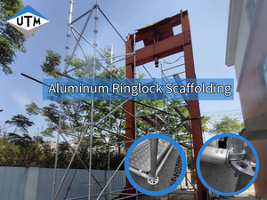 داربست حلقه ای آلومینیومی قابل تنظیم AS1576