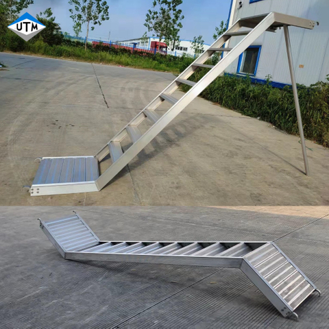 Scala per scale di tipo Z per impalcature Ringlock in alluminio personalizzate in Cina