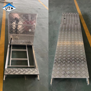Alle aluminium loopplanken Steigerplatformplank