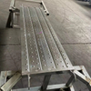 Q235 Plancia per ponteggi zincata HDG Walk Board Plancia in acciaio con gancio