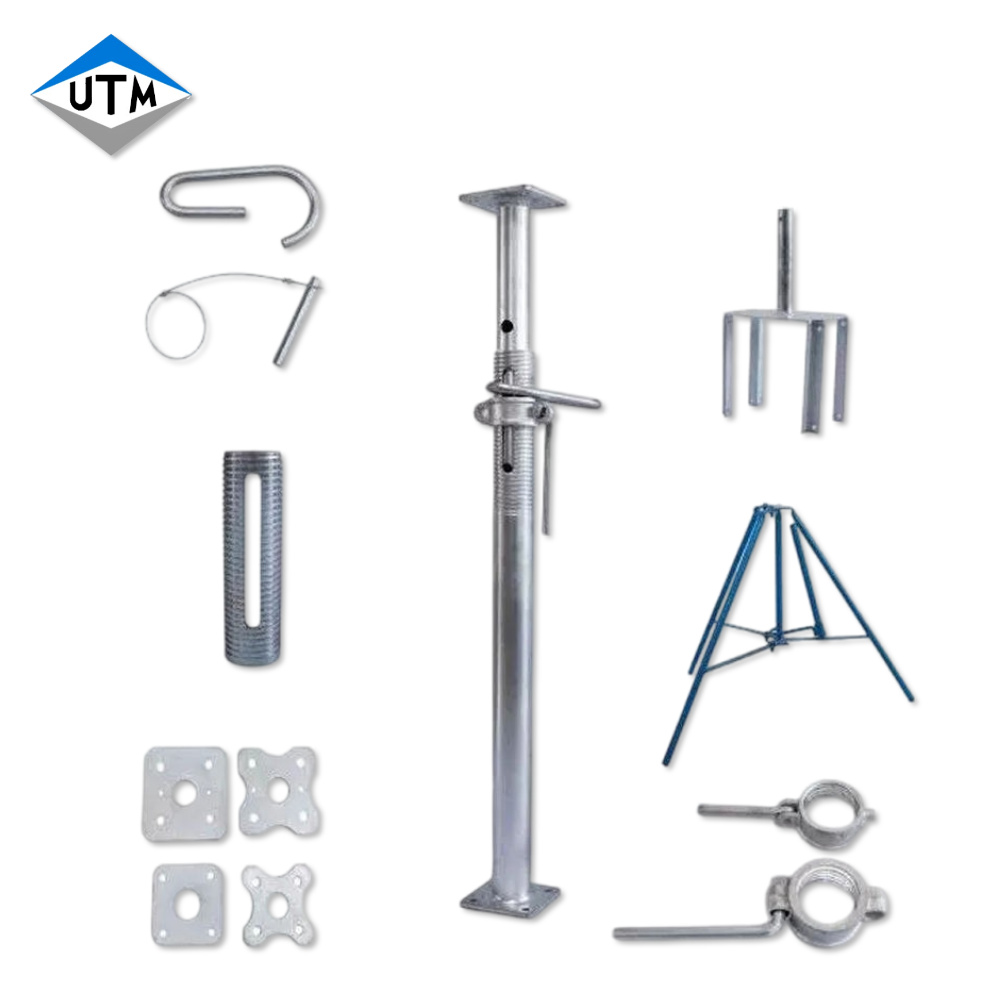 Hoe kunt u de veilige installatie van verstelbare stalen steunen voor steigers garanderen?